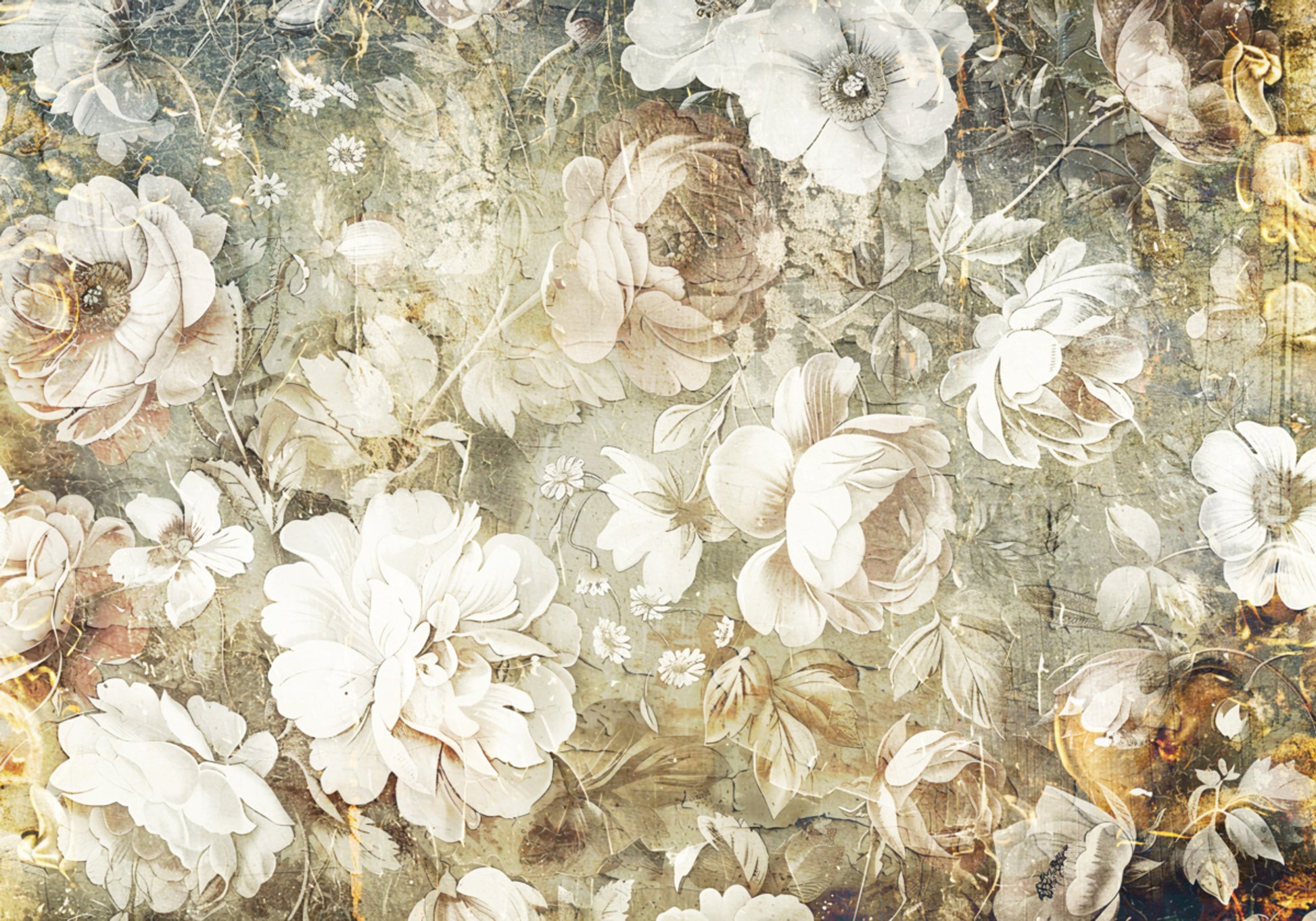Vintage florale Eleganz
