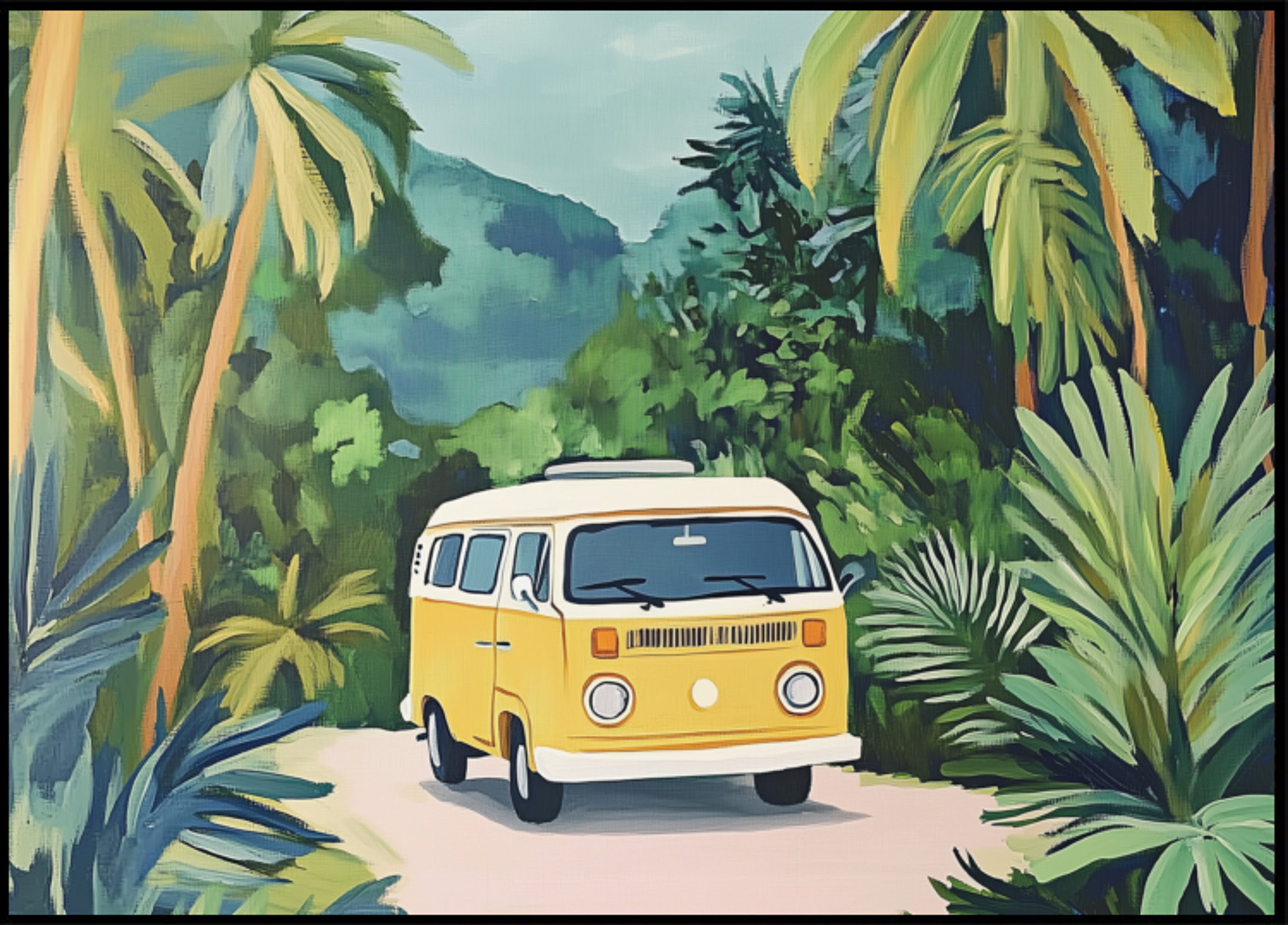 Yellow Van Tropical Adventure