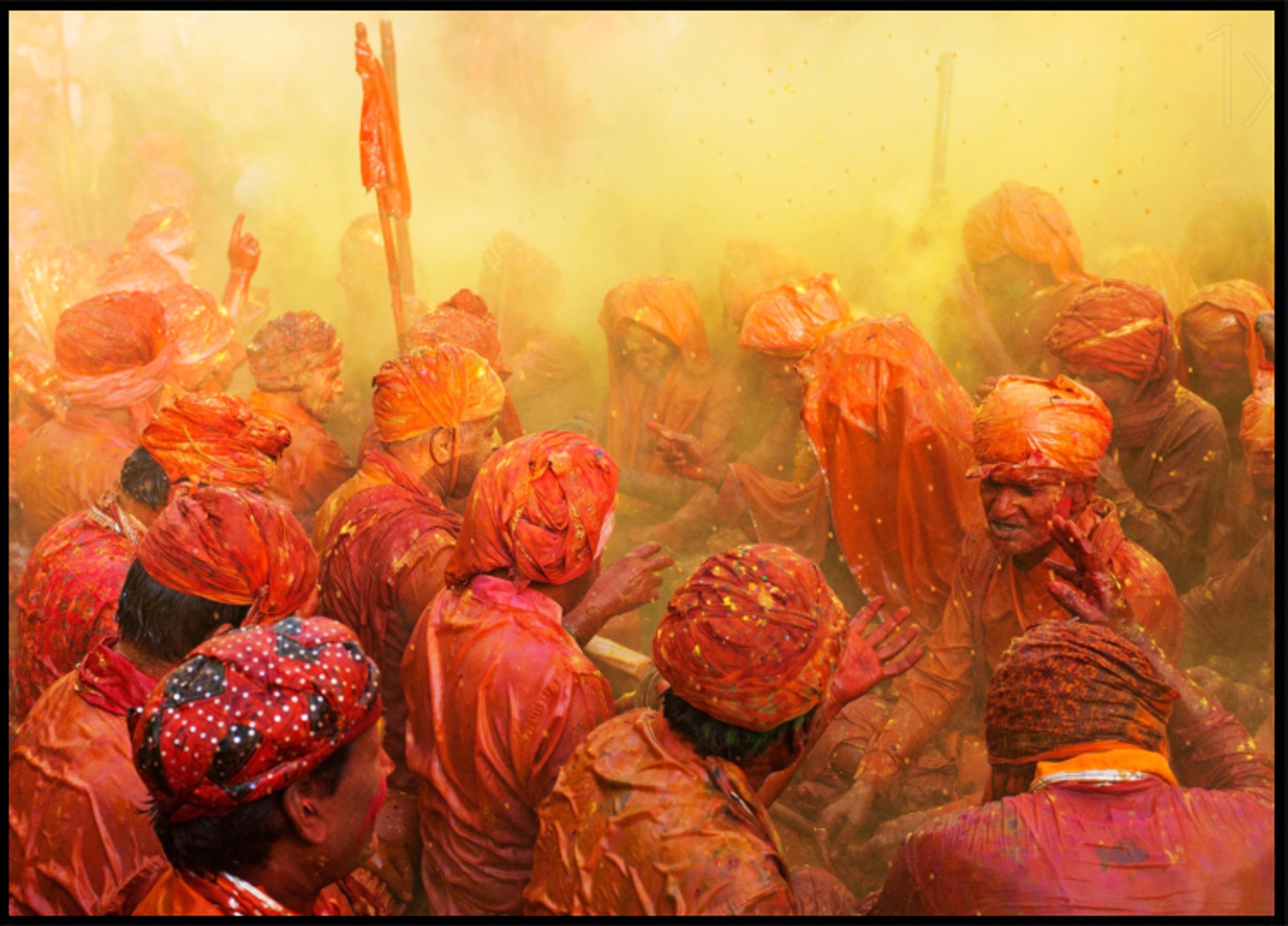 Lebhafte Holi-Feier
