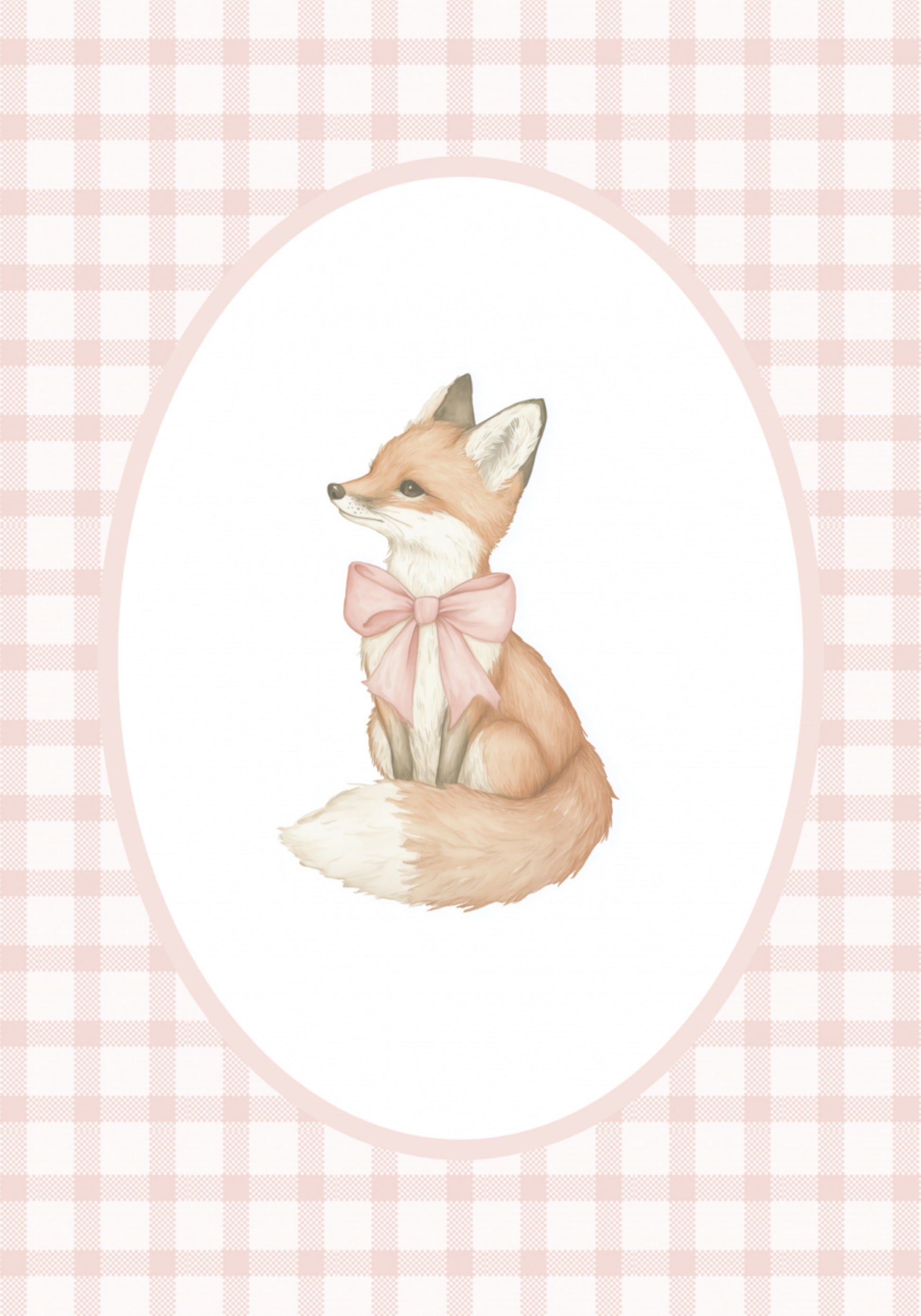 Bezaubernde Fuchs-Rosa-Schleife