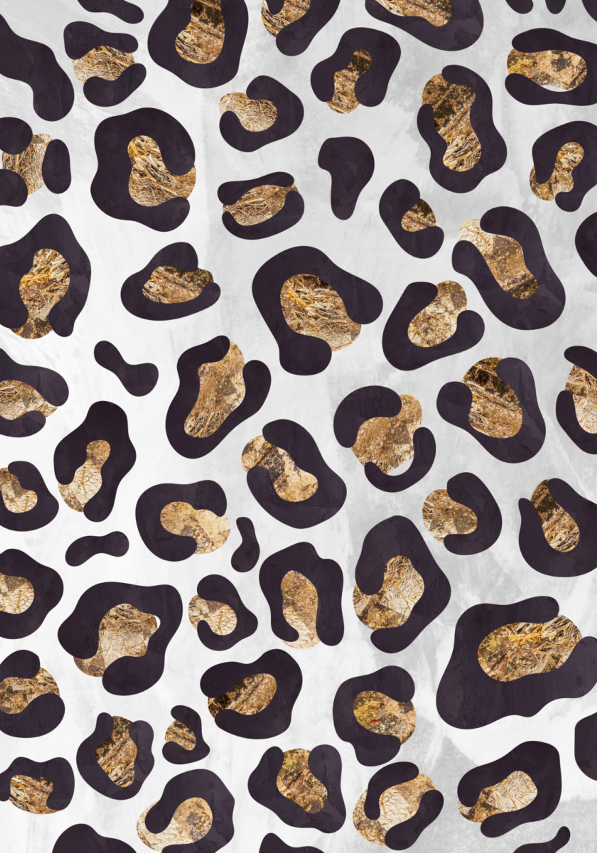 Glamouröser goldener Leopard