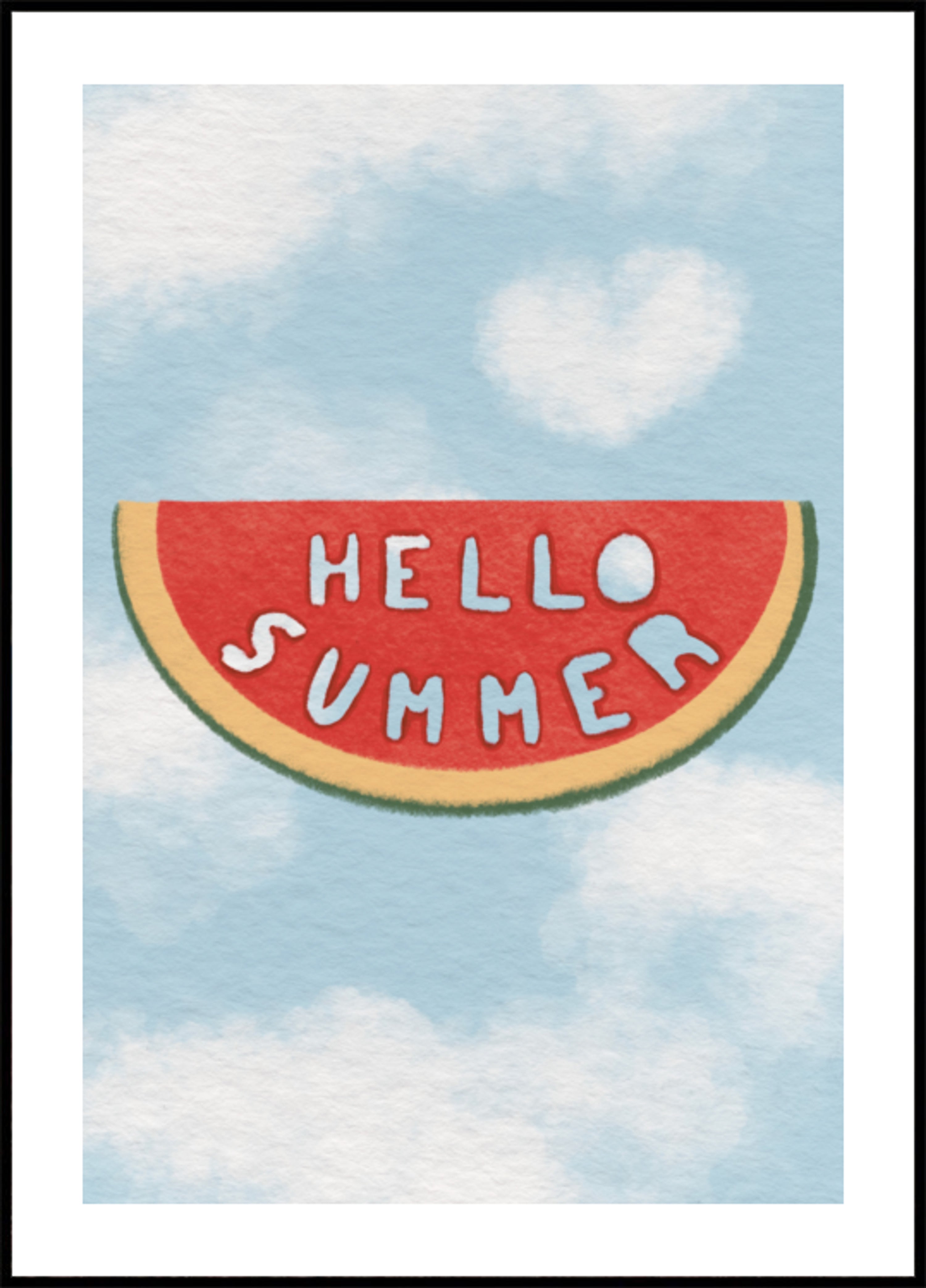 Hallo Sommerwassermelone