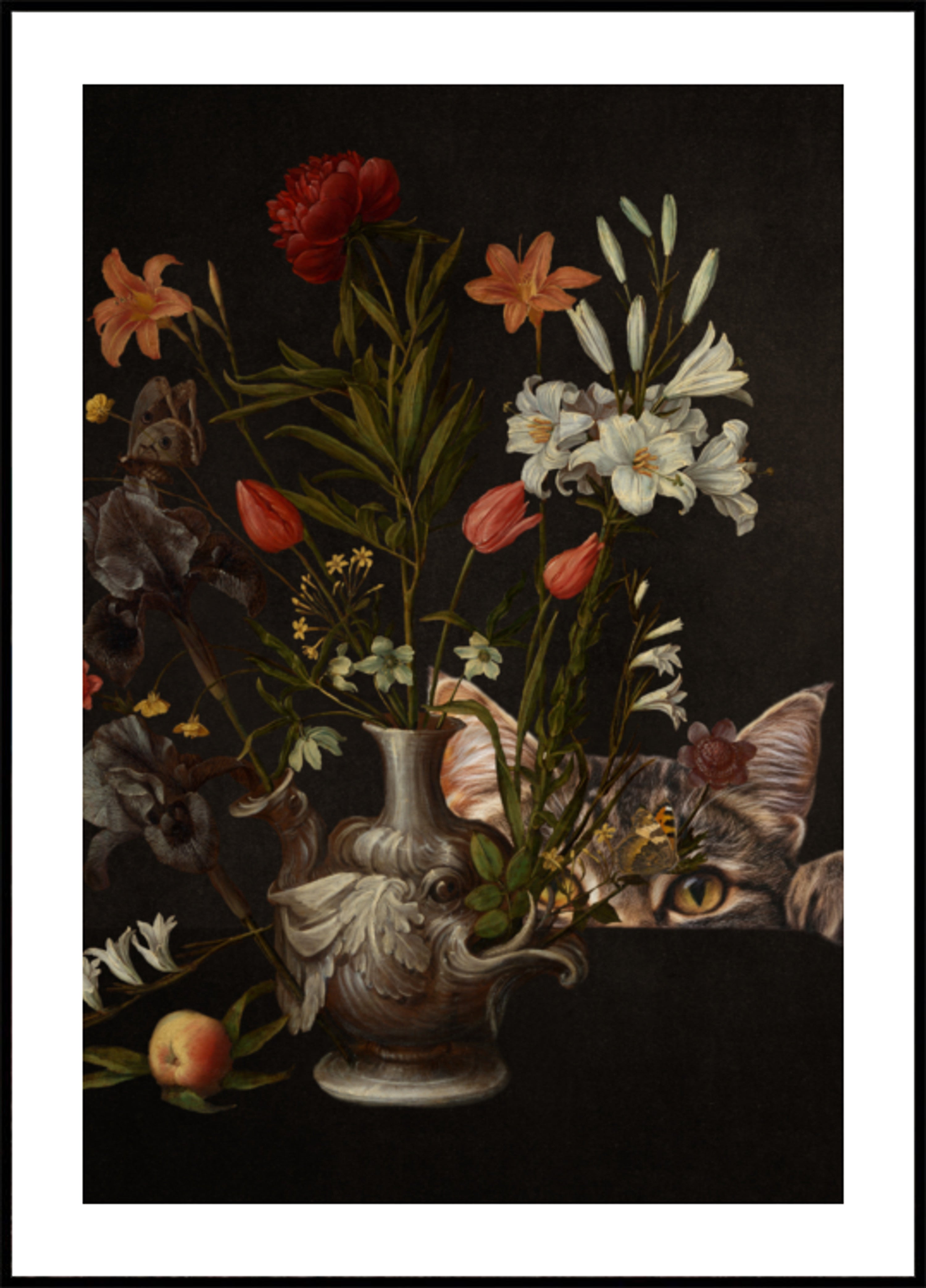 Neugierige Katzenblumen