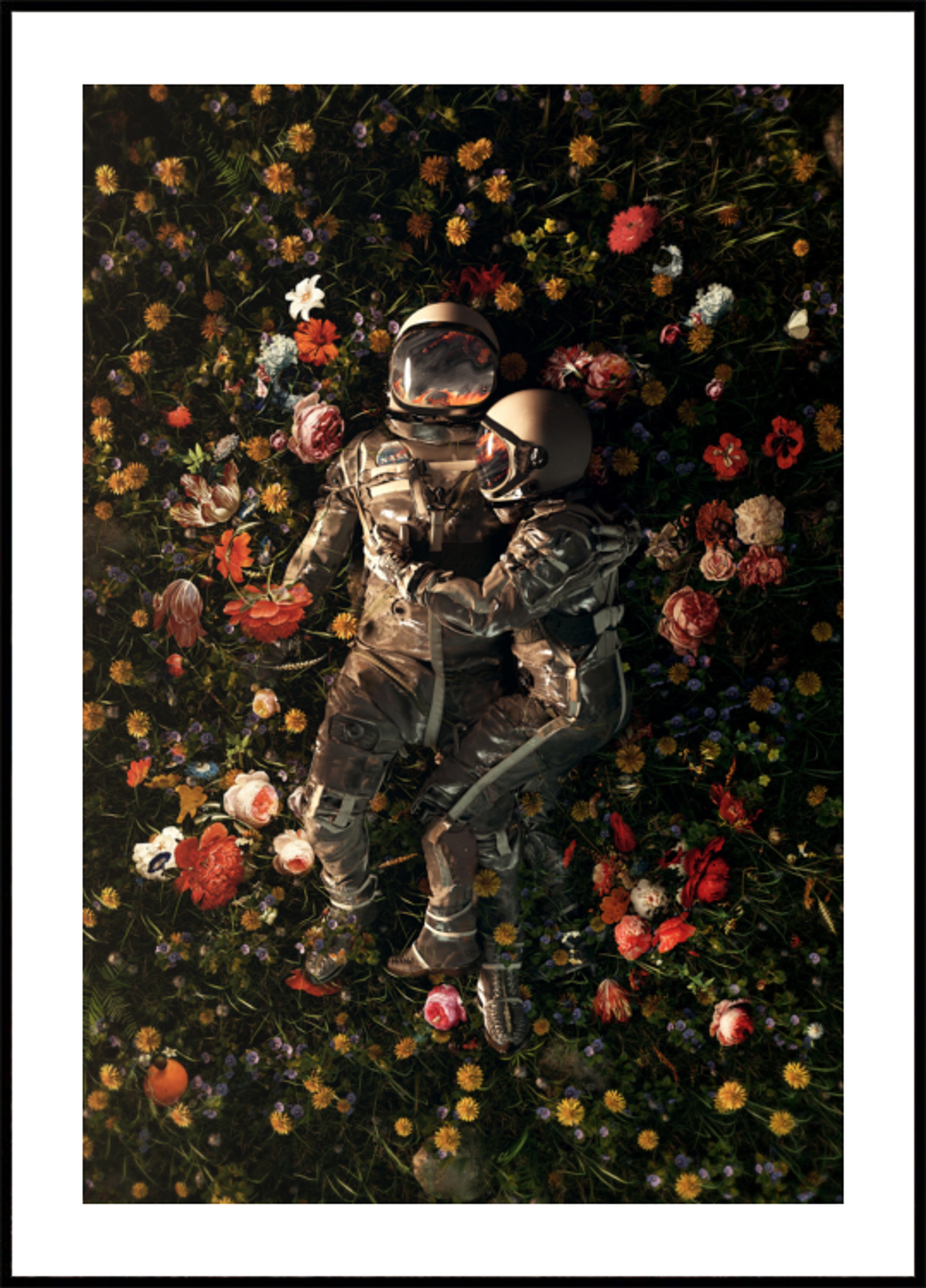 Kosmische Paarblüte