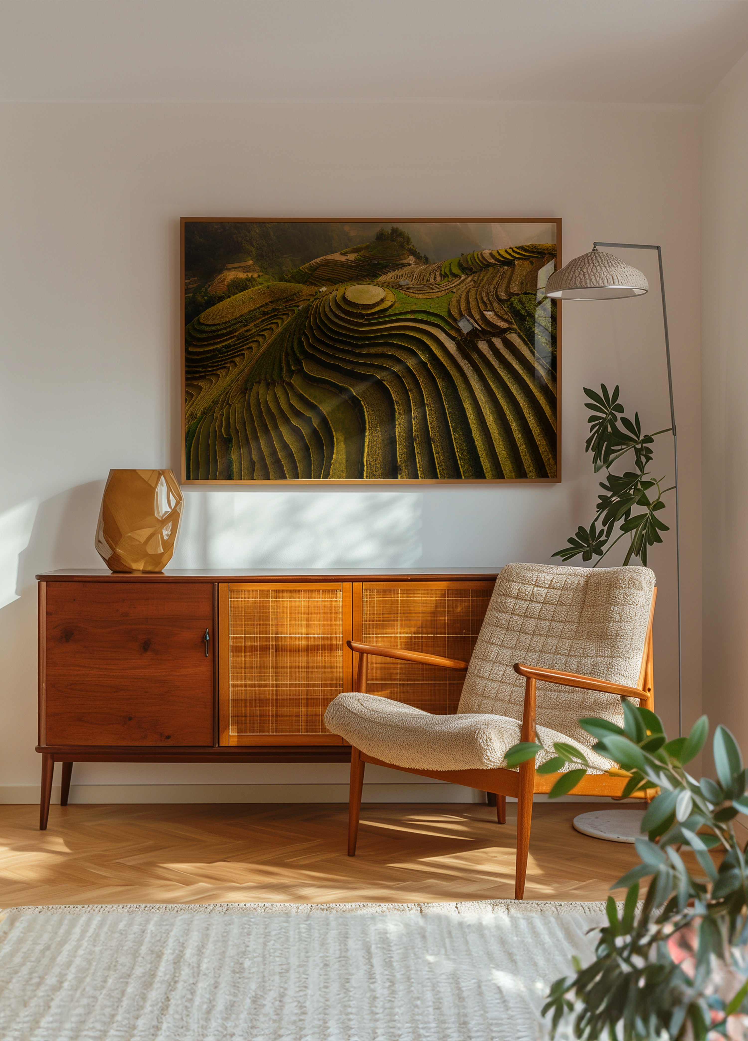 Goldene Terrassenberge