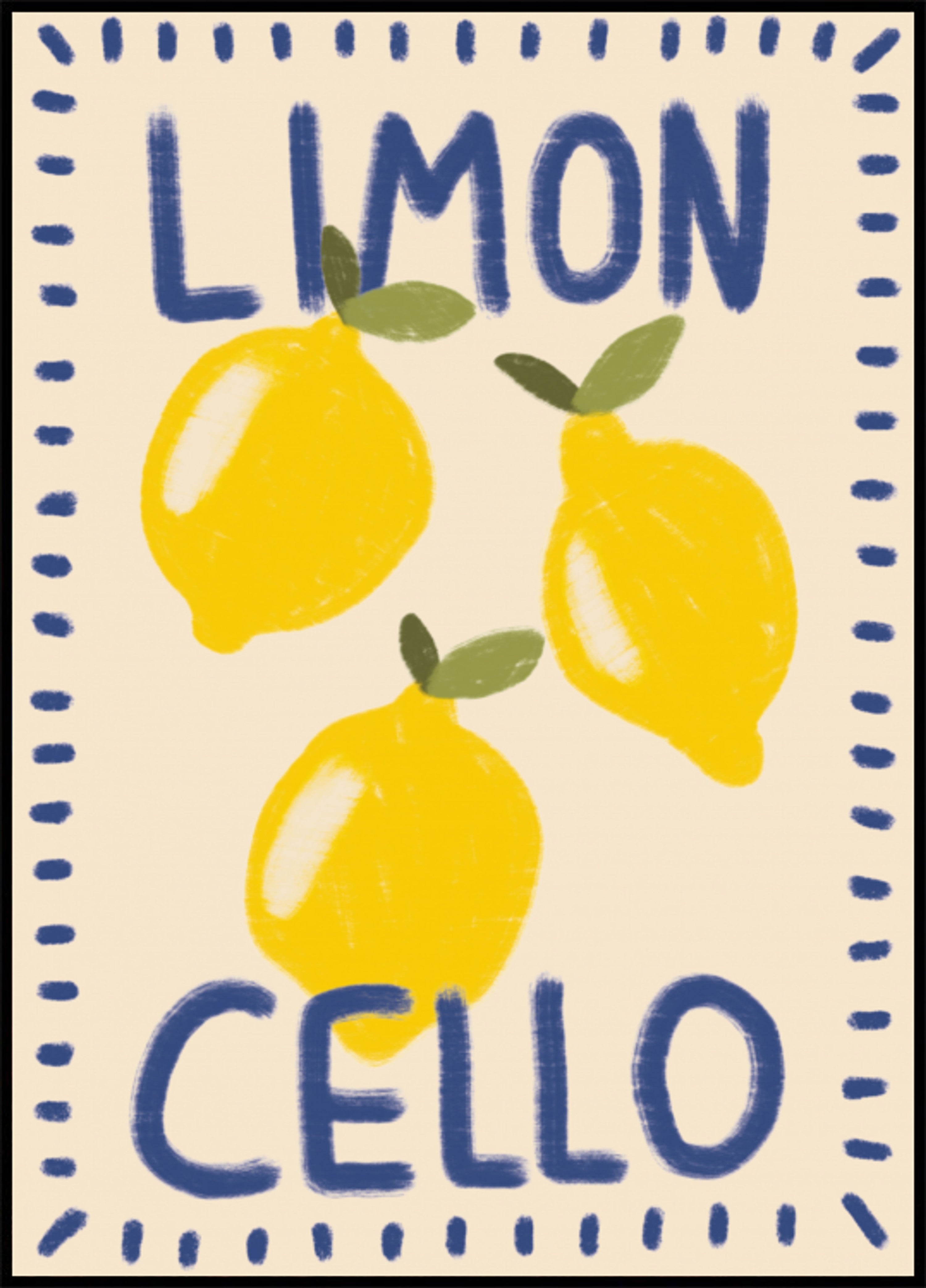 Frische Limoncello-Zitronen