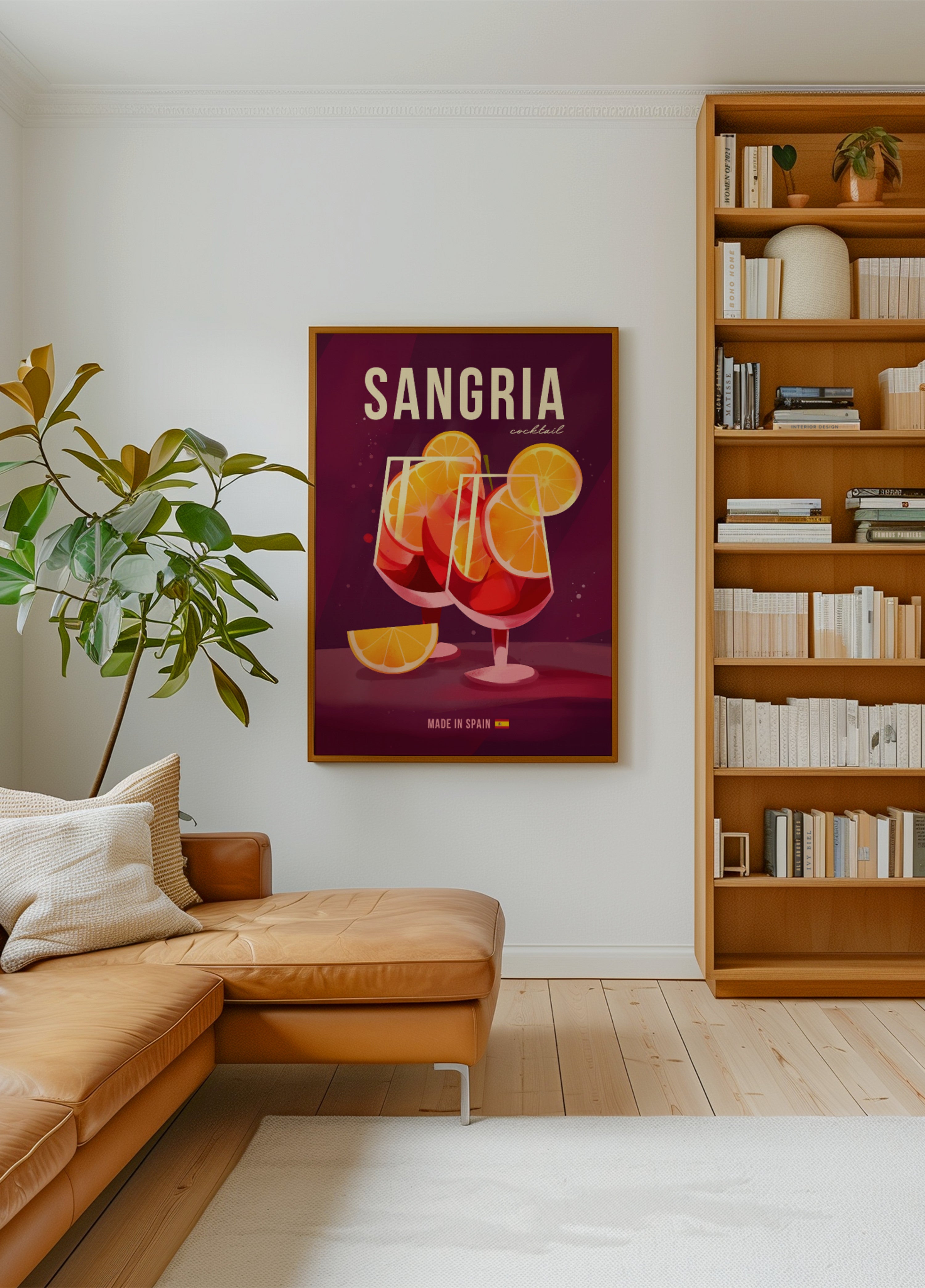 Erfrischender Sangria-Cocktail
