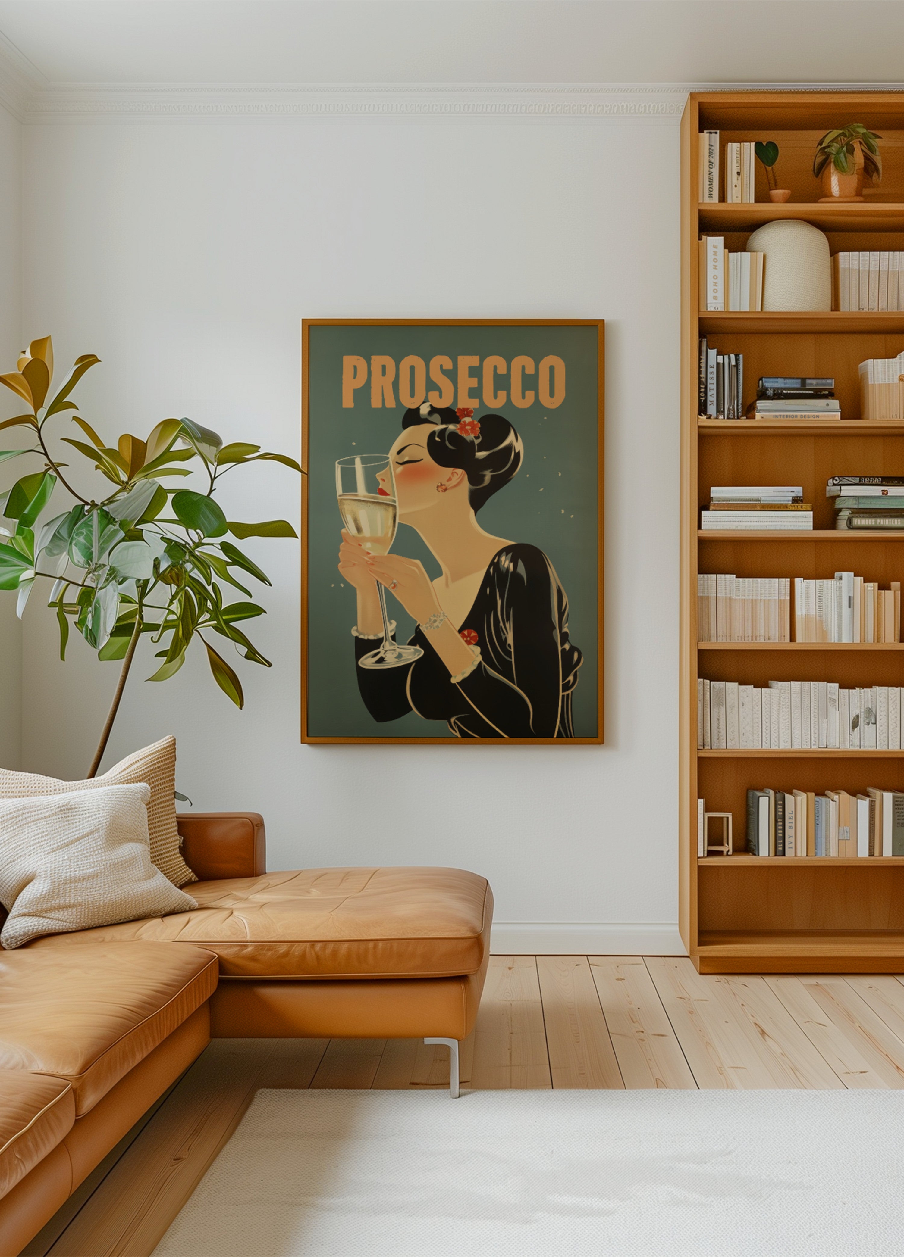 Elegante Prosecco-Frau