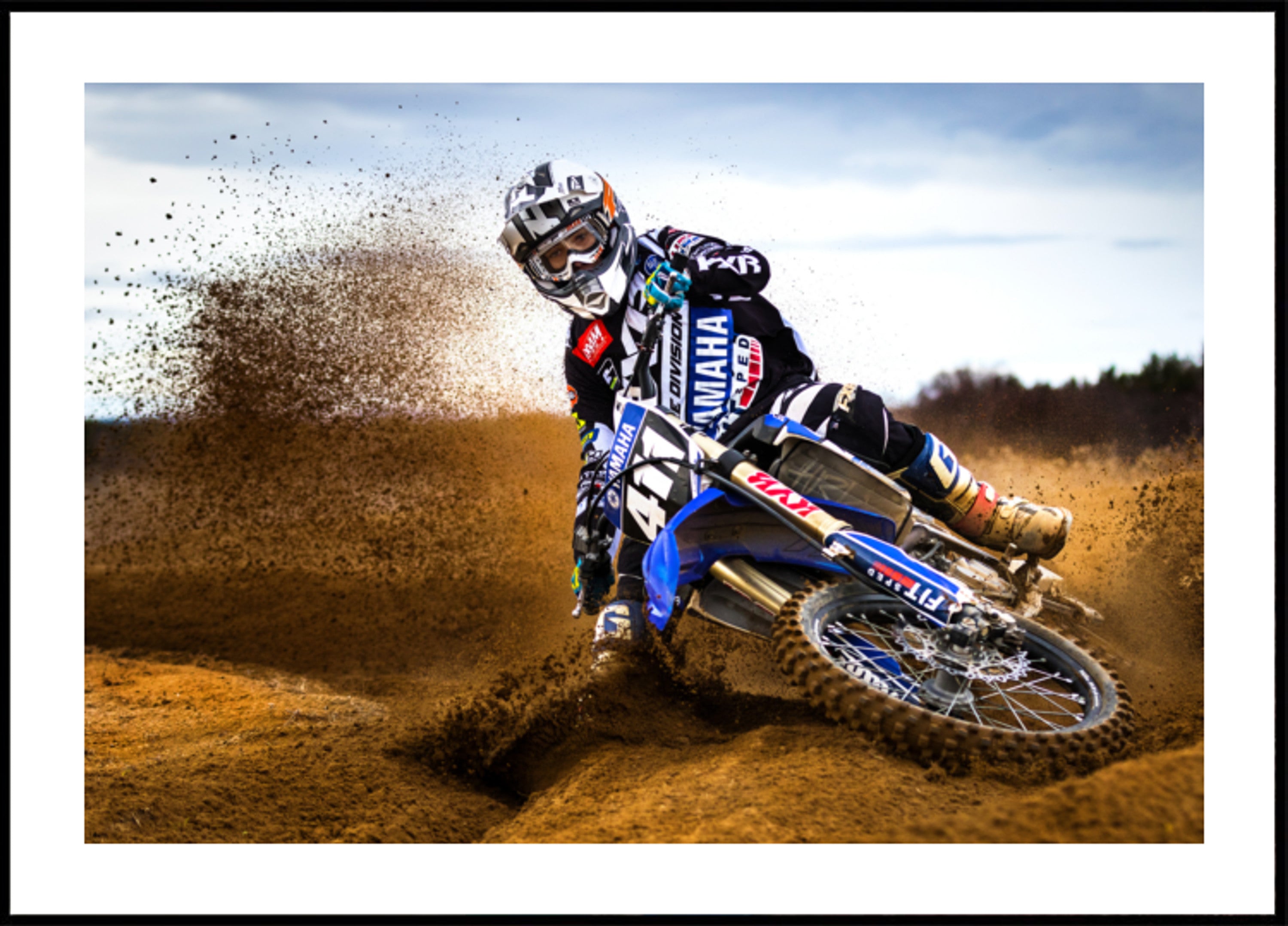 Motocross-Dirt-Nervenkitzel