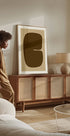 Bold Brown Form Plakat - Posterbox
