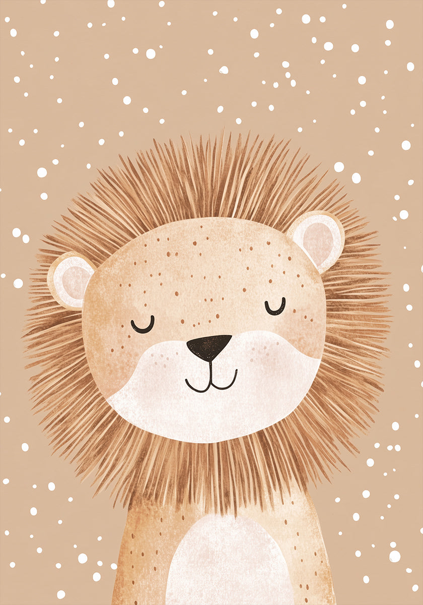 Dreamy Lion Plakat - Posterbox