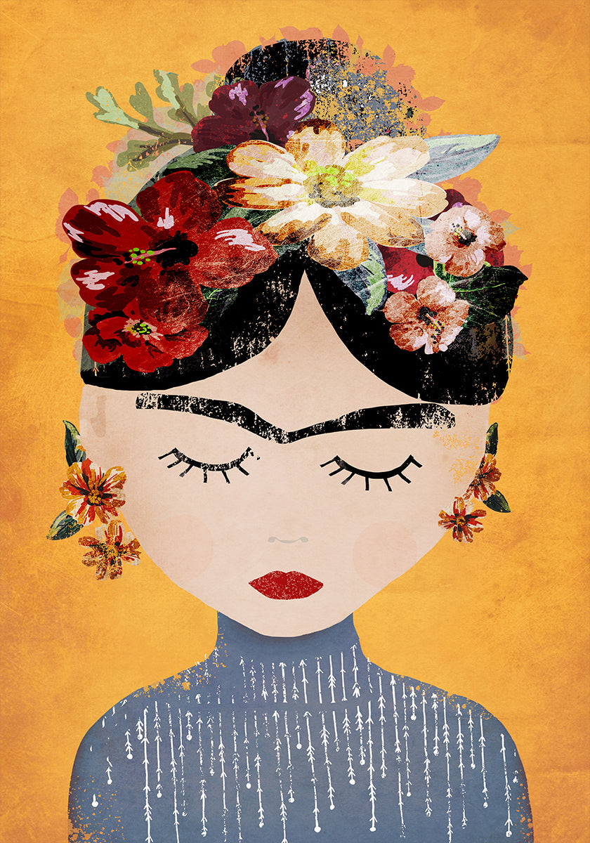 Floral Serenity Plakat - Posterbox