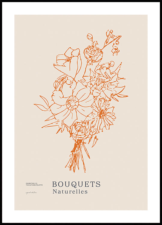 Bouquetsnaturellesno01 Plakat - Posterbox