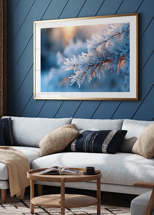 Frosted Serenity Plakat - Posterbox