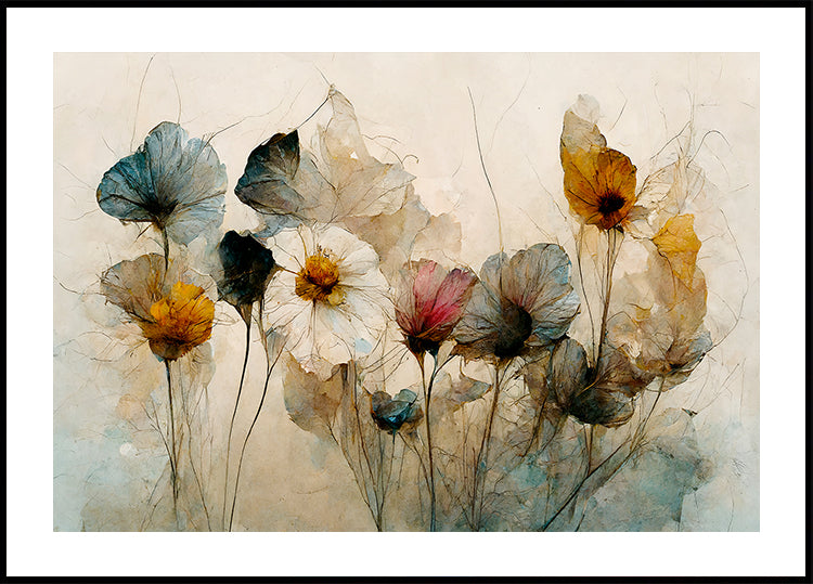 Whispering Blooms Plakat - Posterbox
