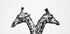 Two Giraffes Plakat - Posterbox.dk