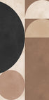 Brown geometry 6 Plakat - Posterbox