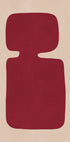 Crimson Silhouette Plakat - Posterbox