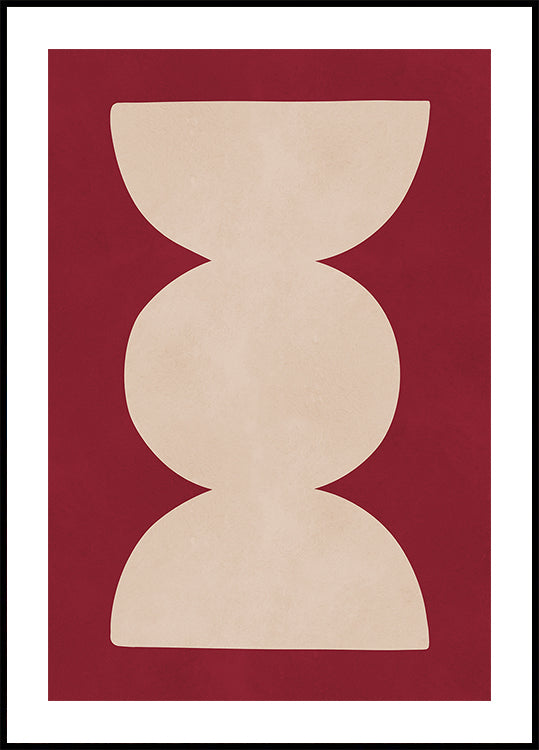 Curved Symmetry Plakat - Posterbox