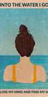 Into the Water (brunette) - Posterbox