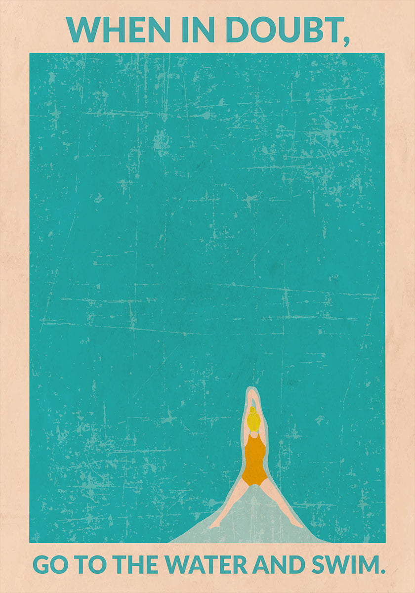 Open Water (blonde) - Posterbox