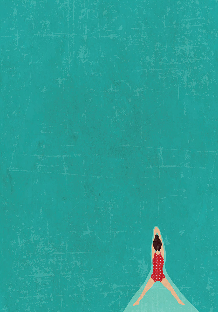 Open Water (brunette) - Posterbox