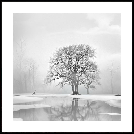 Tranquility after the snow Plakater - Posterbox