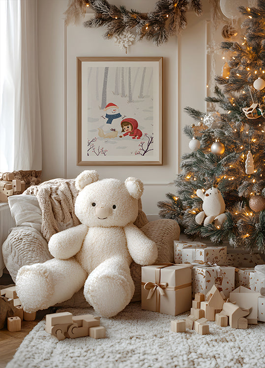 Joyful Winter Plakat - Posterbox
