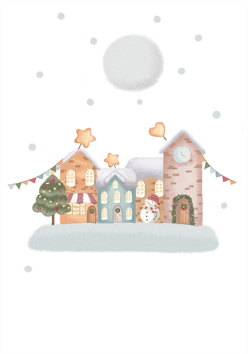 Vintage Winter Plakat - Posterbox