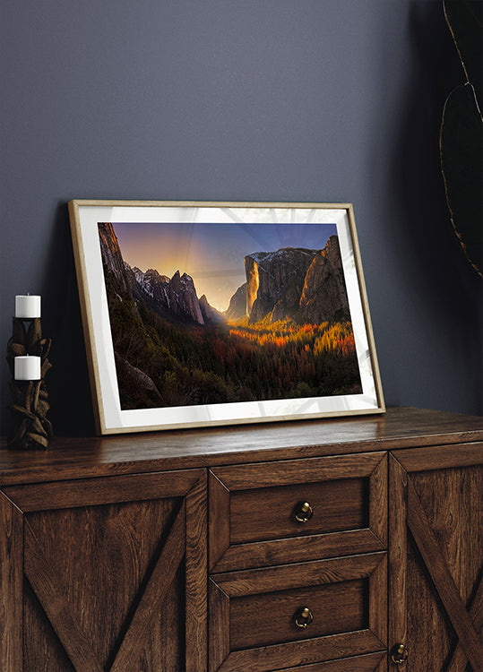 Yosemite Firefall - Posterbox